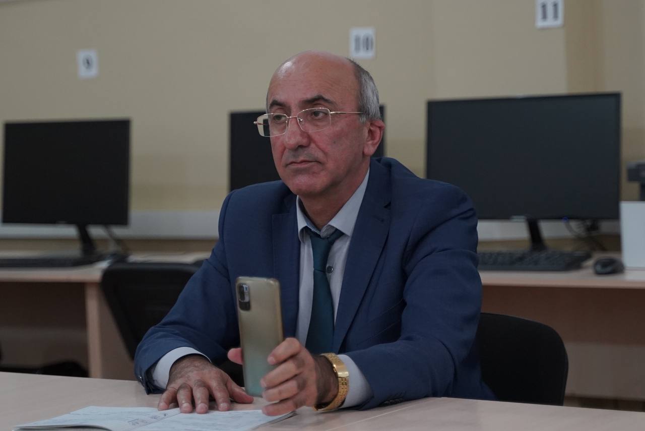 Видеоконференция со студентами